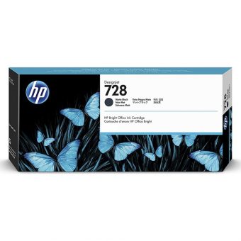HP Ink 728 130ml Matte Black 3WX25A