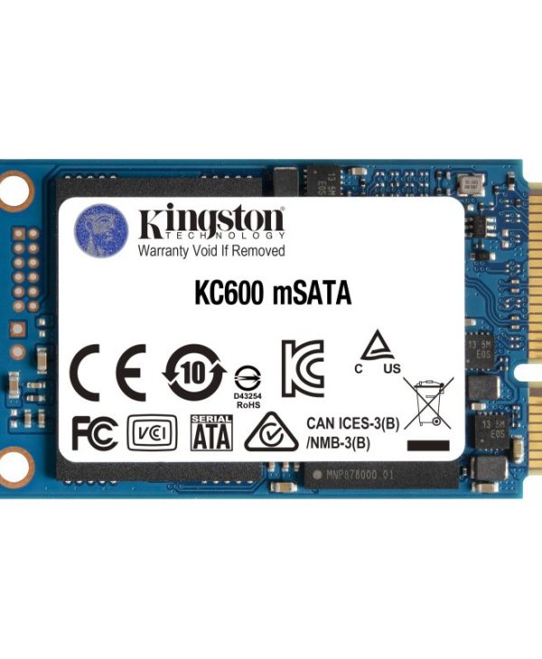 Kingston SSD KC600 512GB mSATA III SKC600MS/512G