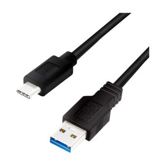 LogiLink USB 3.2 Cable USB-C to USB-A M/M 0.5m Black CU0167