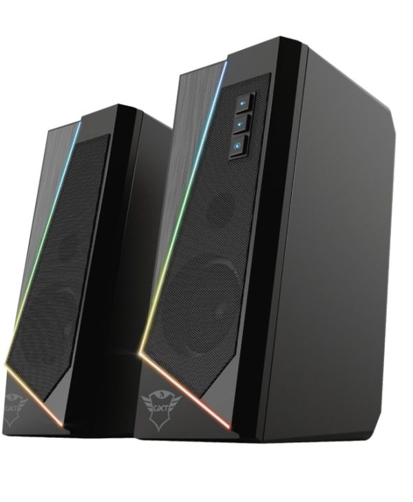 Trust GXT 609 Zoxa RGB Illuminated Speaker Set Black 24070