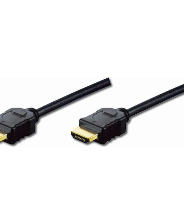 Digitus HDMI Cable with Ethernet 2m Black AK-330114-020-S
