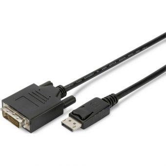 Digitus Cable DisplayPort 1.2 Male to DVI-D Male 2m Black AK-340306-020-S