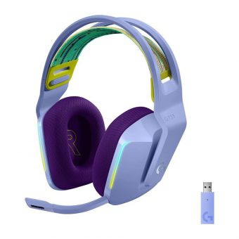 Logitech G733 LightSpeed RGB Wireless Gaming Headset Lilac 981-000890