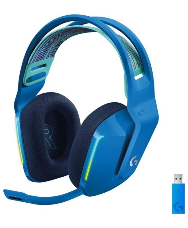 Logitech G733 LightSpeed RGB Wireless Gaming Headset Blue 981-000943