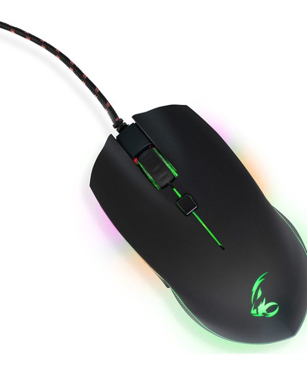 MediaRange GS201 RGB Gaming Mouse Black MRGS201