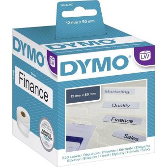 Dymo LabelWriter 99017 Suspension File Labels 50x12mm White S0722460