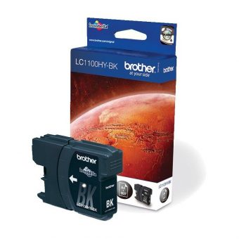 Brother High Yield Ink Cartridge Black 900 Pgs LC1100HYBK