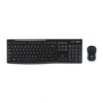 Logitech MK270 Wireless Desktop Set US Black 920-004509