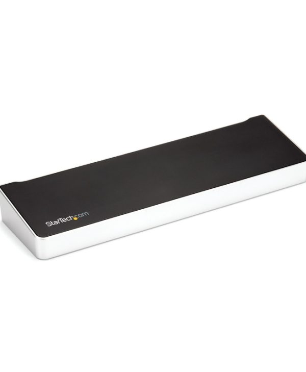 StarTech USB-C 4K Triple MonitorDocking Station with 100W Power Delivery Black DK30CH2DEPUE