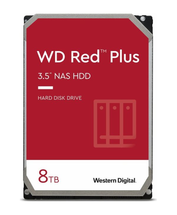 Western Digital Red Plus 8TB 3.5" Sata III WD80EFBX