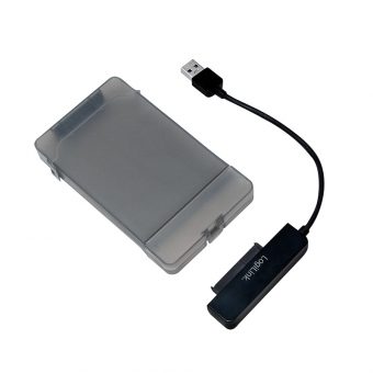 LogiLink External HDD Case 2.5" SATA III USB 3.0 Transparent AU0037