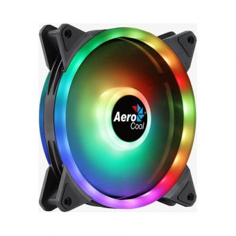 AeroCool PGS Duo 14 ARGB 6-Pin 140mm Case Fan Black AEROPGSDUO14ARGB-6P - Image 2
