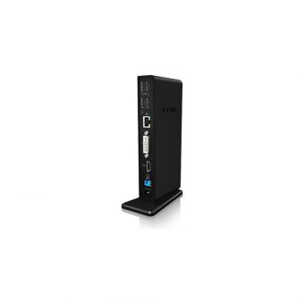 RaidSonic Icy Box DK2241AC Multi-Docking Station Black IB-DK2241AC - Image 2