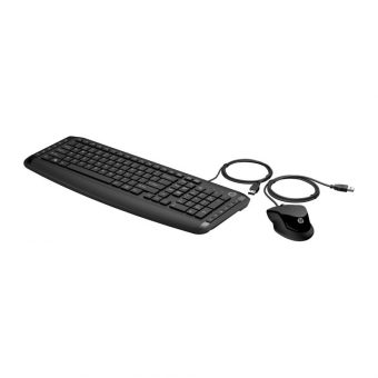 HP Pavilion Wired Keyboard and Μouse 200 GR Black 9DF28AA - Image 2
