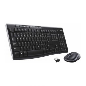Logitech MK270 Wireless Desktop Set US Black 920-004509 - Image 3