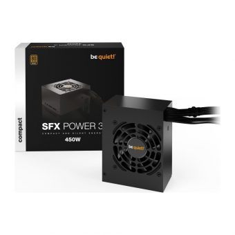 Be Quiet! SFX Power 3 450W 80mm Fan Non Modular 80+ Bronze BN321 - Image 3