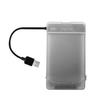 LogiLink External HDD Case 2.5" SATA III USB 3.0 Transparent AU0037 - Image 3
