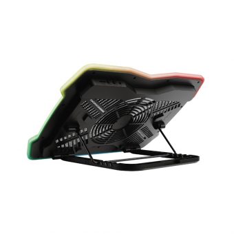 Trust GXT 1126 Aura Multicolour-illuminated Laptop Cooling Stand Black 24192 - Image 3