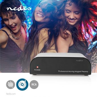 Nedis Stereo Pre-Amplifier 2-Channel RCA Input/Output AAMP2411BK - Image 3