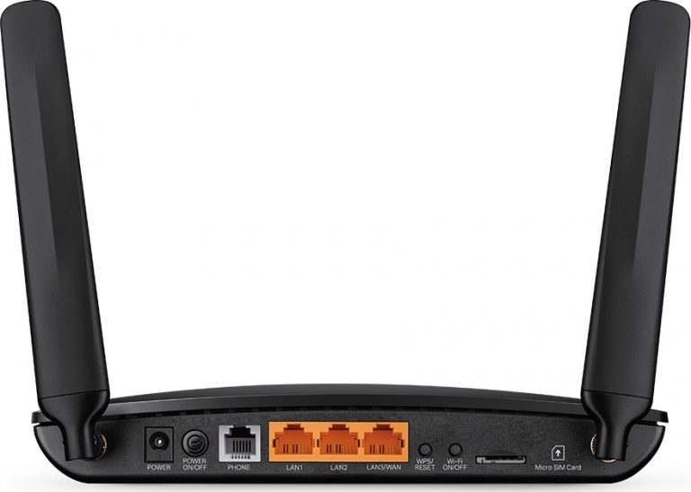 TP-Link Wi-Fi/4G LTE Router Black TL-MR6500V V2 - Image 4
