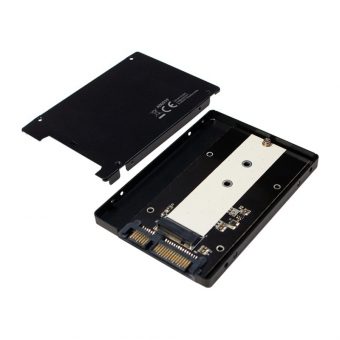 LogiLink M.2 Sata To 2.5" SATA III 22-Pin Bridge Black AD0019 - Image 4
