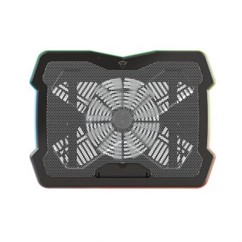 Trust GXT 1126 Aura Multicolour-illuminated Laptop Cooling Stand Black 24192 - Image 4