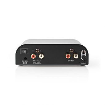 Nedis Stereo Pre-Amplifier 2-Channel RCA Input/Output AAMP2411BK - Image 5