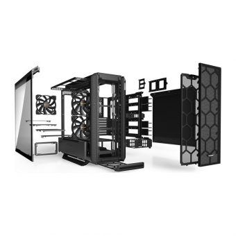 Be Quiet! Silent Base 802 Midi Tower Tempered Glass Black BGW39 - Image 8