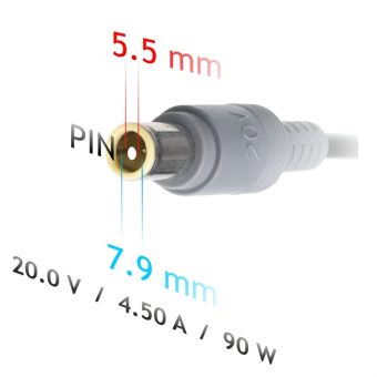 Akyga AK-ND-18 90W Power Supply For Lenovo 20V/4.5A/7.9 x 5.5mm Plug 5901720130815 - Image 3