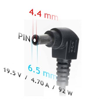 Akyga AK-ND-20 92W Power Supply For Sony 19.5V/4.7A/6.5 x 4.4mm Plug 5901720131102 - Image 3