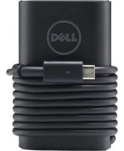 Dell Power Adapter E5 65W 3-Prong Euro with 1M Power Cord 450-AGOB