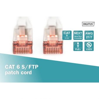 Digitus Professional Patch Cable Cat6 0.5m Grey DK-1644-005 - Image 4