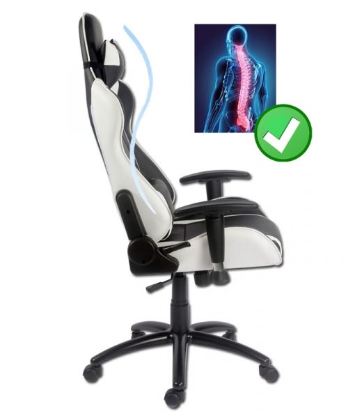 LC-Power LC-GC-2 Gaming Chair BlackWhite2_6