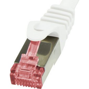 LogiLink F/FTP Cat.6 Cable 1m White CQ2031S