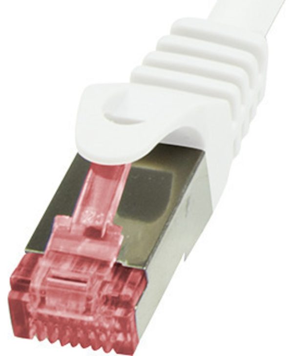 LogiLink F/FTP Cat.6 Cable 1m White CQ2031S