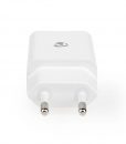Nedis Wall Charger USB-A + Lightning 8-Pin Cable White WCHAL242AWT_4