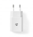 Nedis Wall Charger USB-A + Lightning 8-Pin Cable White WCHAL242AWT_5