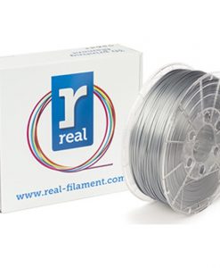 Real 3D Printer Flament PLA 1.75mm 0.5Kg Satin Silver NLPLASATINSILVER500MM175