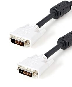 StarTech Cable DVI-D Dual Link MM 2m Black DVIDDMM2M