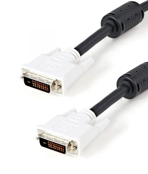 StarTech Cable DVI-D Dual Link MM 2m Black DVIDDMM2M
