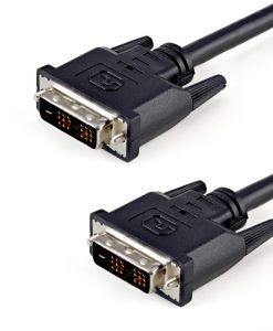 StarTech Cable DVI-D Single Link MM 2m Black DVIDSMM2M