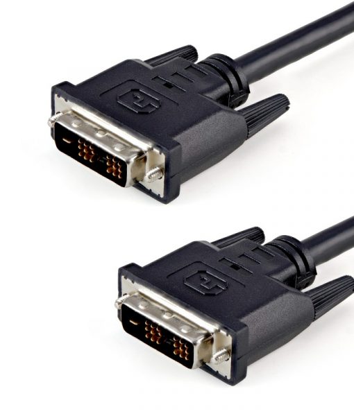 StarTech Cable DVI-D Single Link MM 2m Black DVIDSMM2M