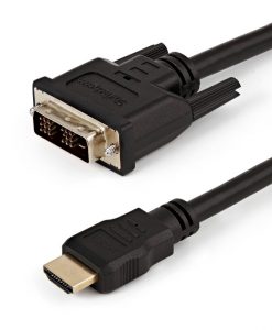 StarTech Cable HDMI Male to DVI-D Male 1.5m Black HDDVIMM150CM