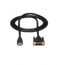 StarTech Cable HDMI Male to DVI-D Male 1.8m Black HDMIDVIMM6_2