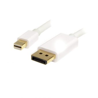 StarTech Cable Mini DisplayPort to DisplayPort 1.2 M/M 2m White MDP2DPMM2MW