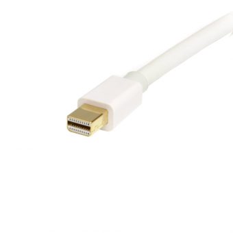StarTech Cable Mini DisplayPort to DisplayPort 1.2 M/M 2m White MDP2DPMM2MW - Image 2