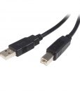 StarTech Cable USB 2.0 A to USB-B MM 2m Black USB2HAB2M