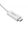 StarTech Cable USB-C to HDMI 4K 60Hz MM 2m White CDP2HD2MWNL_2