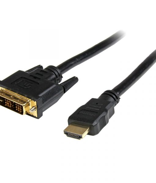 StarTech CableHDMI Male to DVI-D Male 3m Black HDDVIMM3M