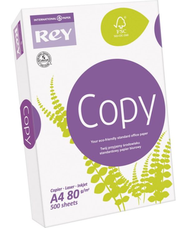 Rey A4 Copy 80g/m² 500φύλλα 22943